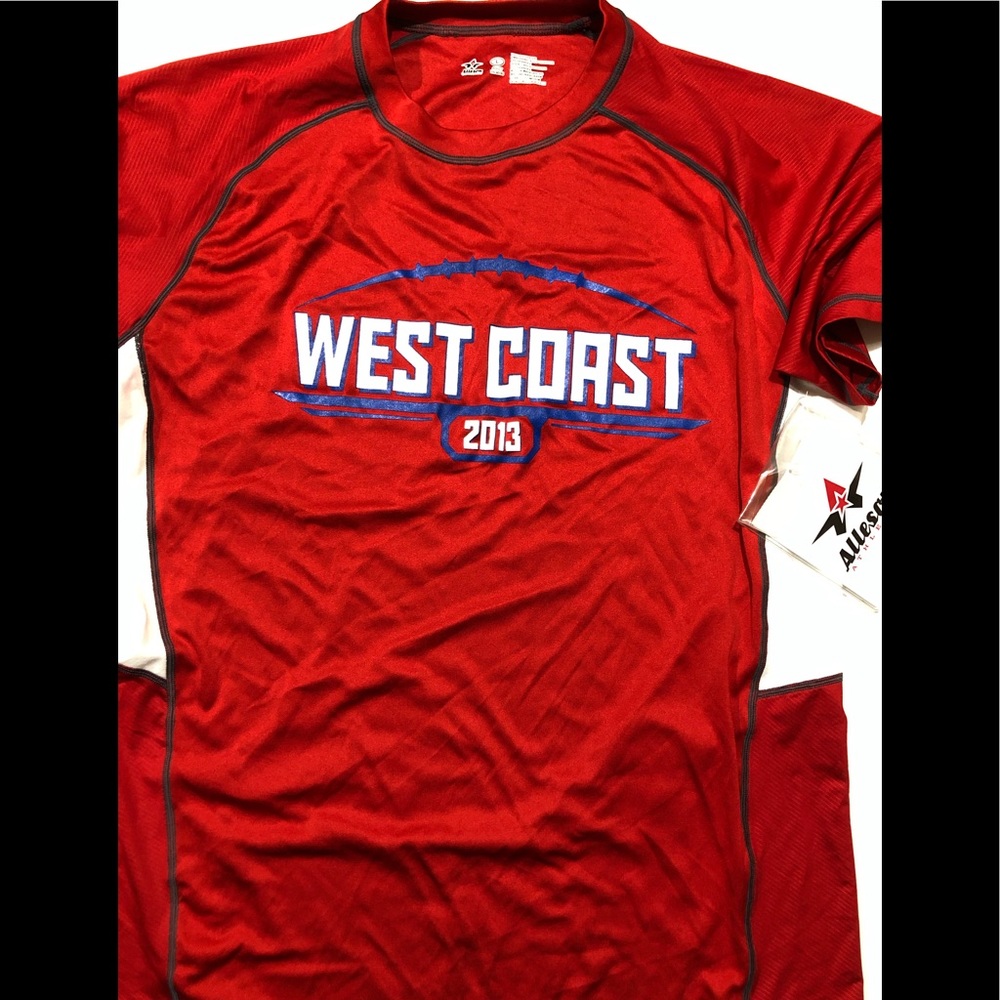 West. Coast Men’s Fitted Training Short Sleeve Top
